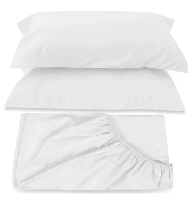 Fitted Sheet + Pillowcases (350 TC) 1