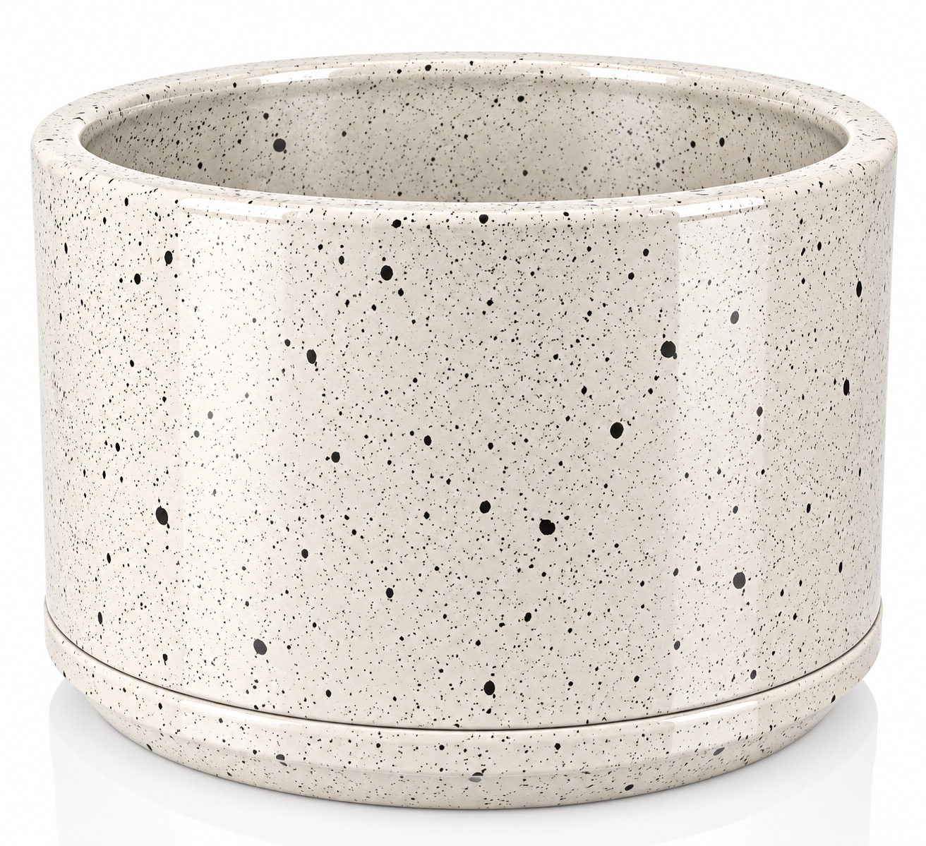 Round Outdoor Vase