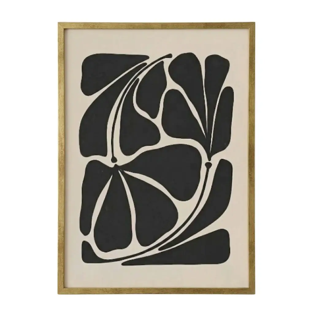 Nabat Abstract Botanical Printed Wall Art 3
