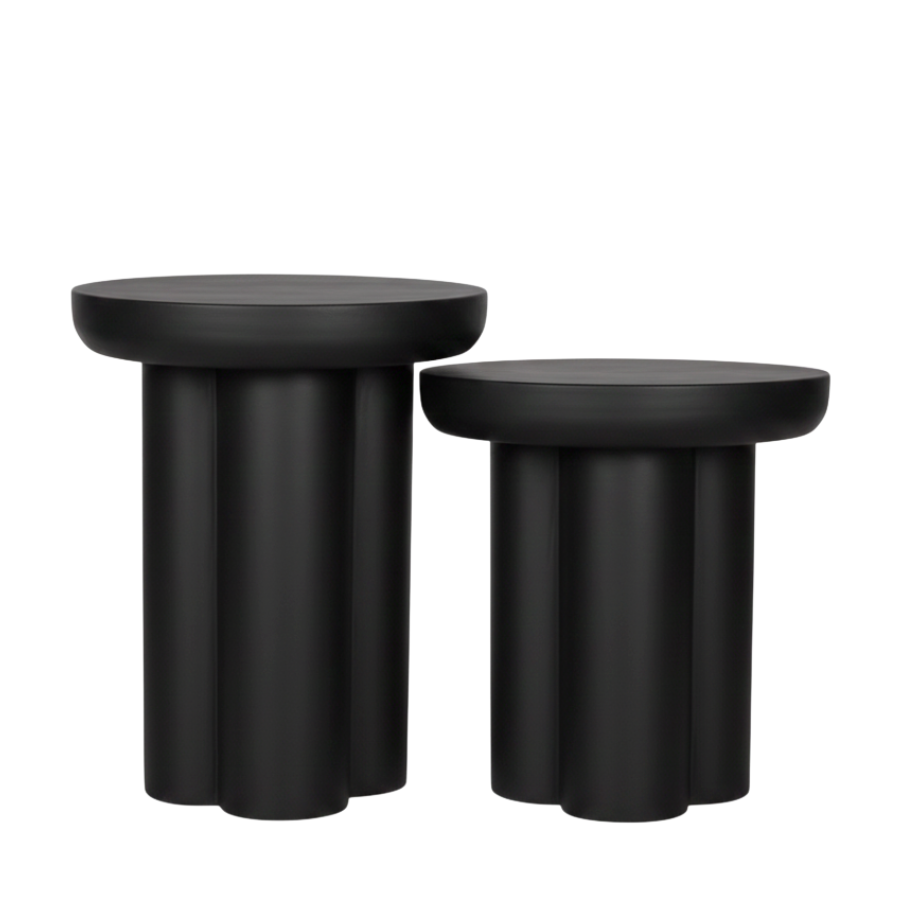 Mono Fiberglass Side Table Set