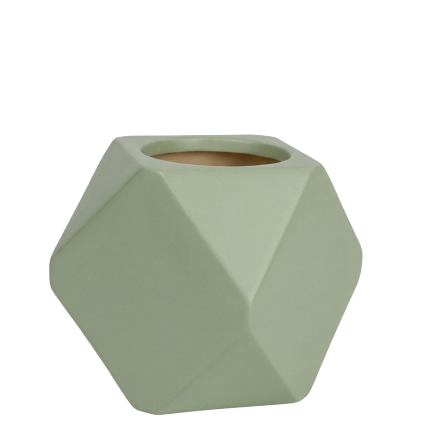 Hexa Fiberglass Planter Pot