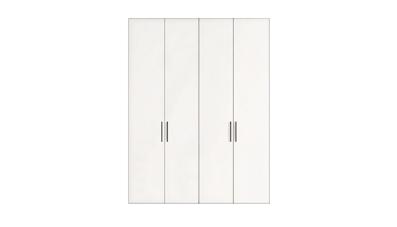 Aeris Minimal Hinged Wardrobe