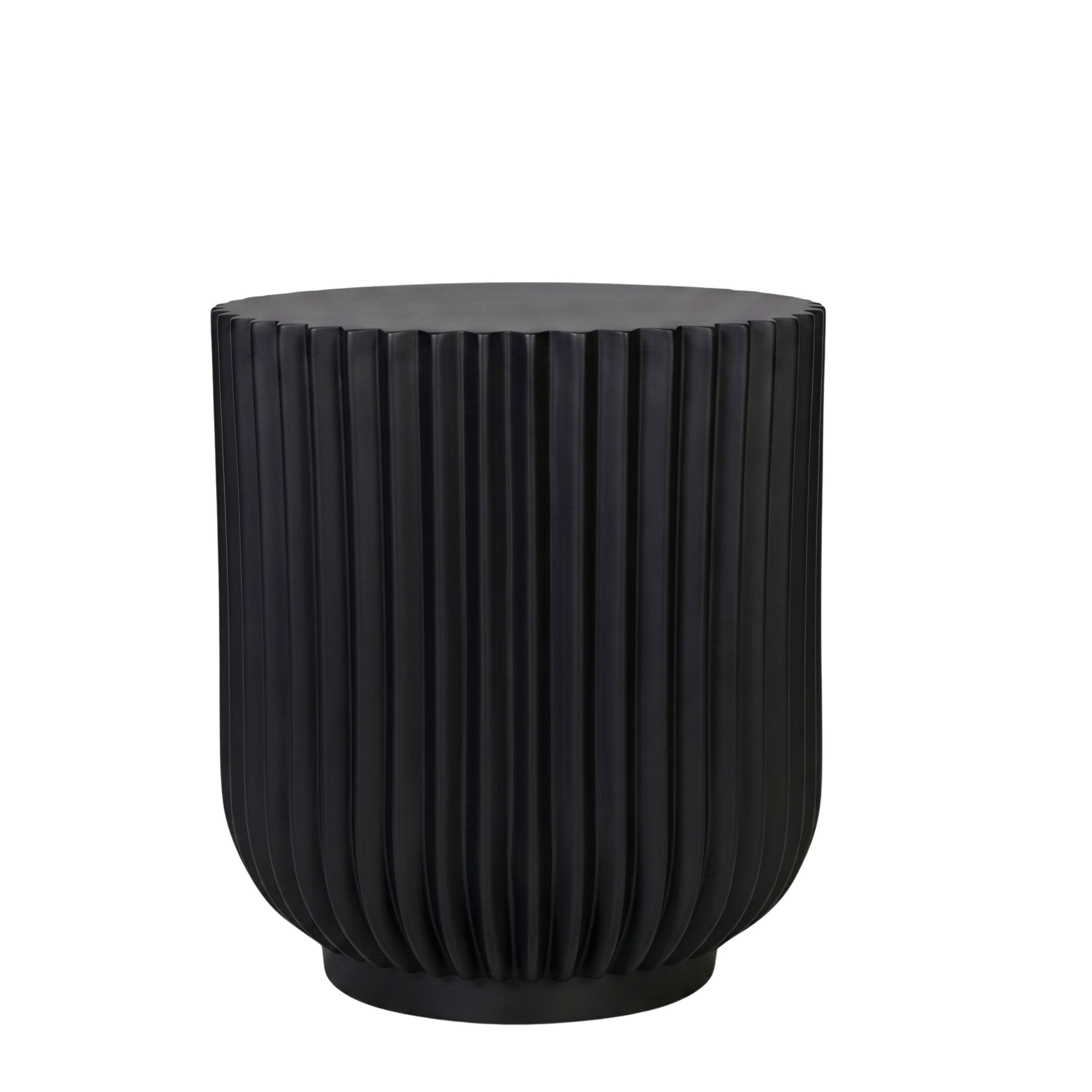 Stria Fiberglass Side Table