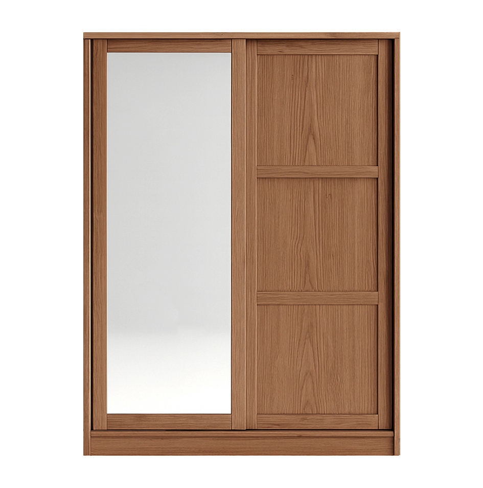 Barn Sliding Wardrobe With Mirror 13