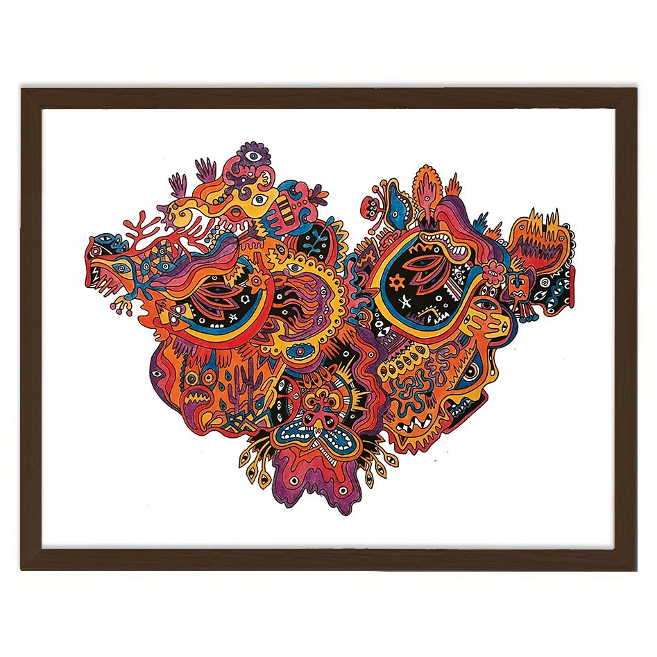Darwisha Monsters and Men Print 1