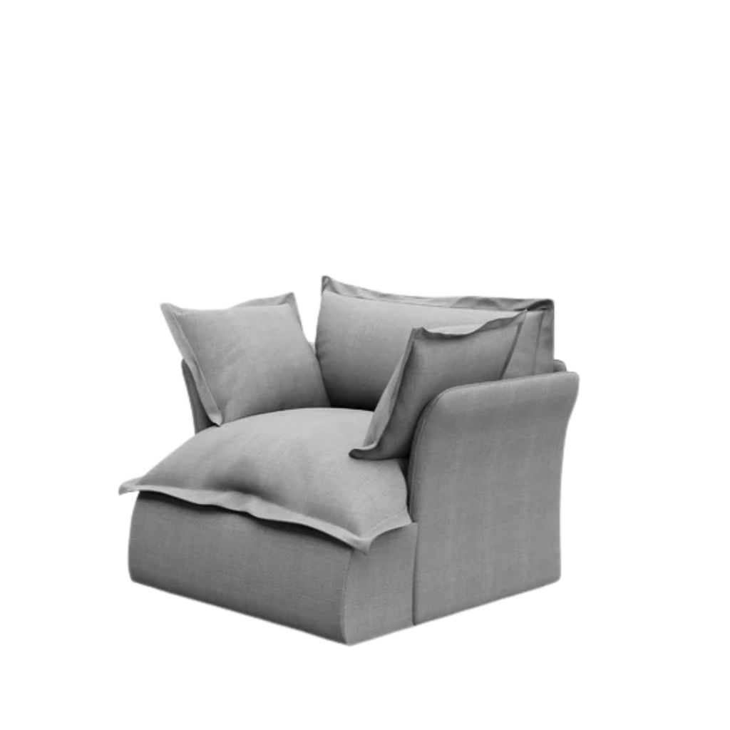 Haven Armchair In Beech Wood & Fully Upholstered Body 6