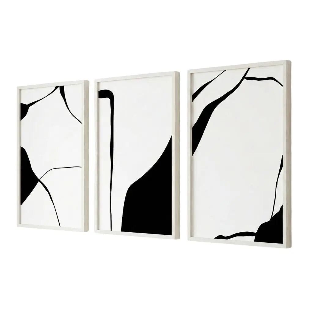 Sahra Abstract Wall Art Set – Set of 3 3