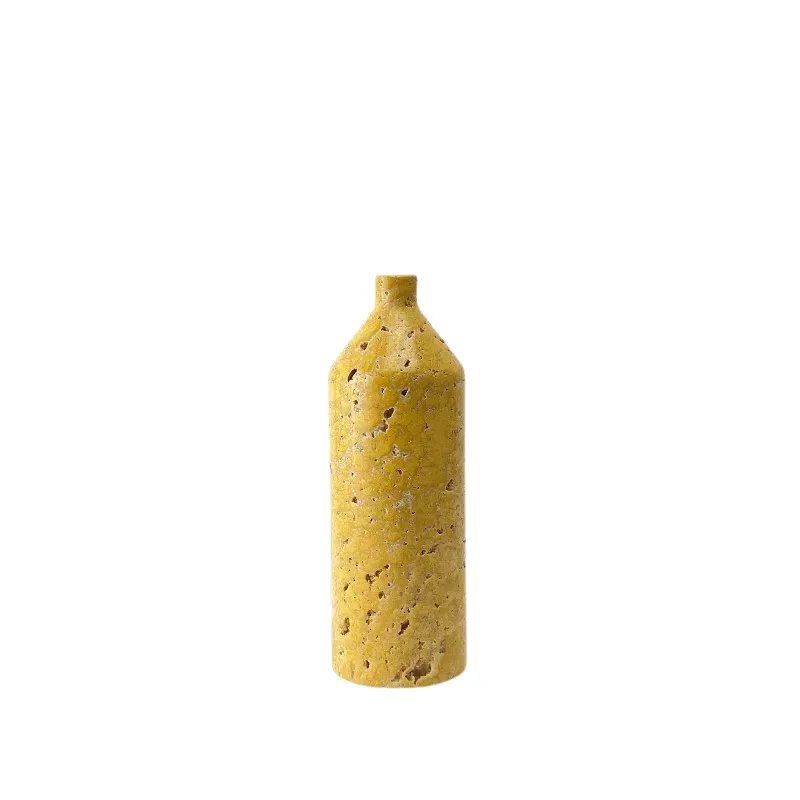 Short Neck Marble Vase Medium
