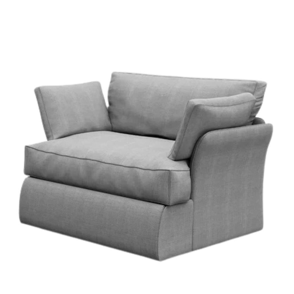 Plush Loveseat - Fully Upholstered