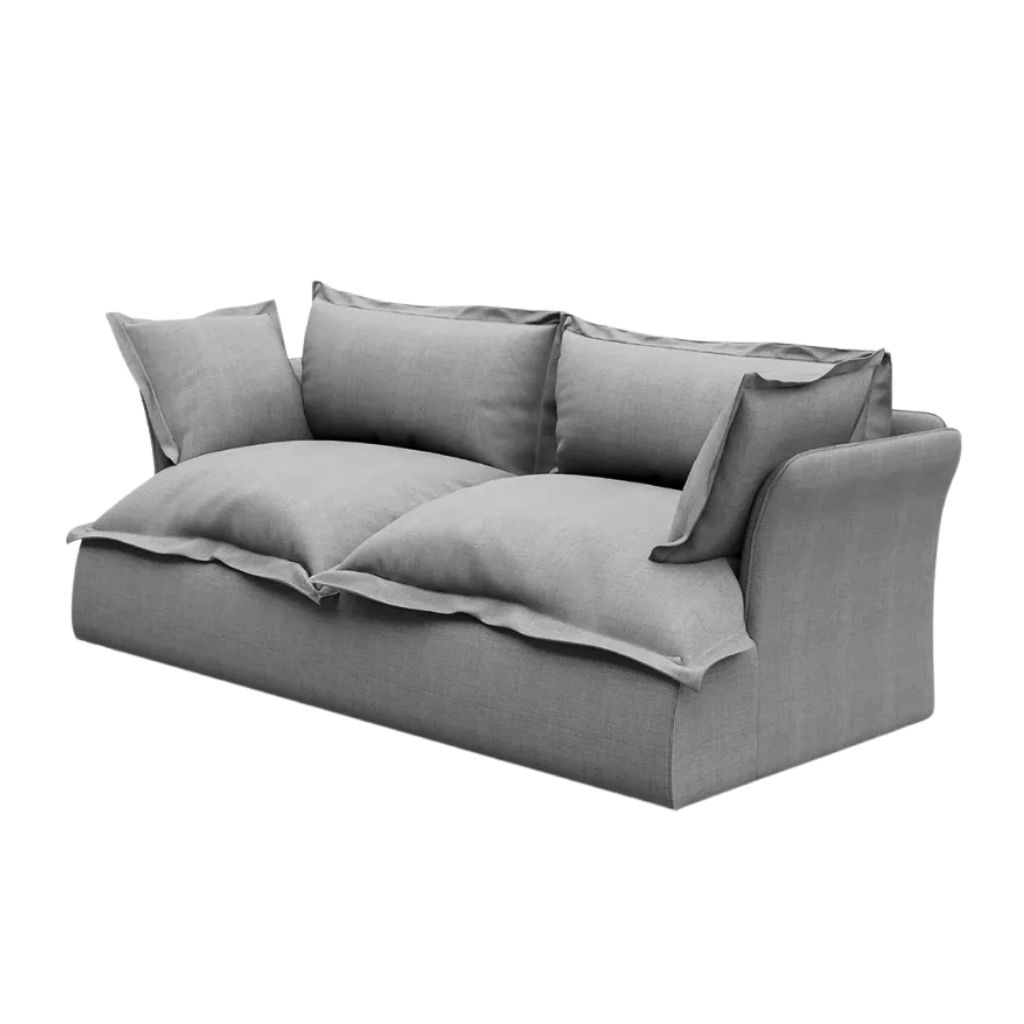 Haven 2 Seater Sofa With Relaxed Cushioned Design 5