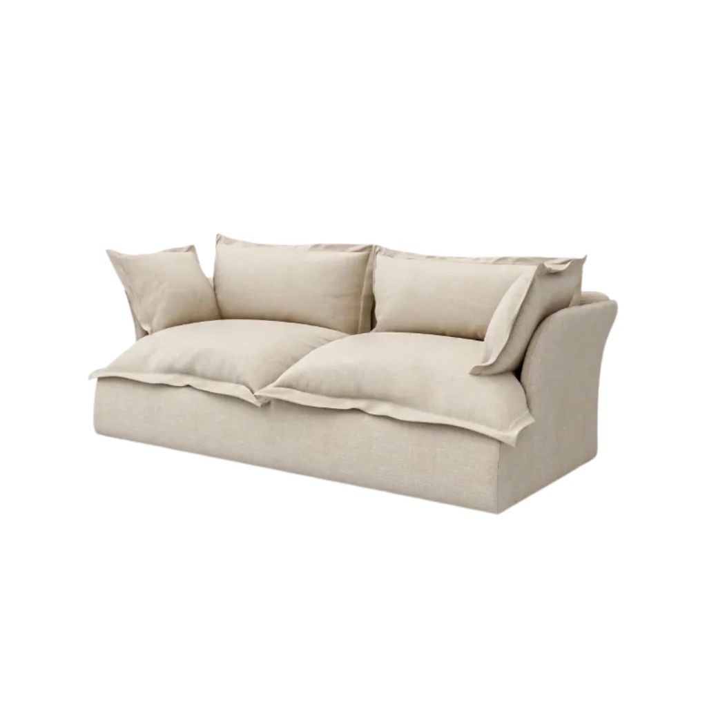 Haven 2 Seater Sofa With Relaxed Cushioned Design 8