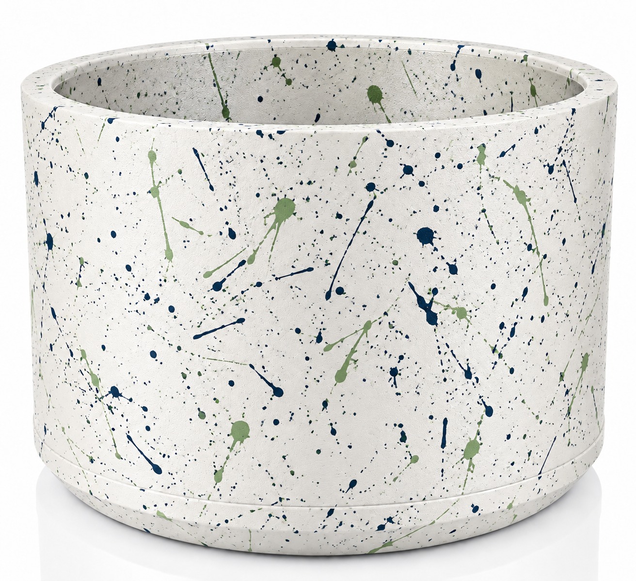 Round Outdoor Vase