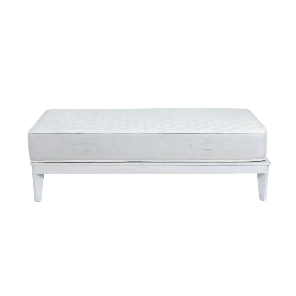 Kye Beech Wood Bed Base With Sleek Legs 21