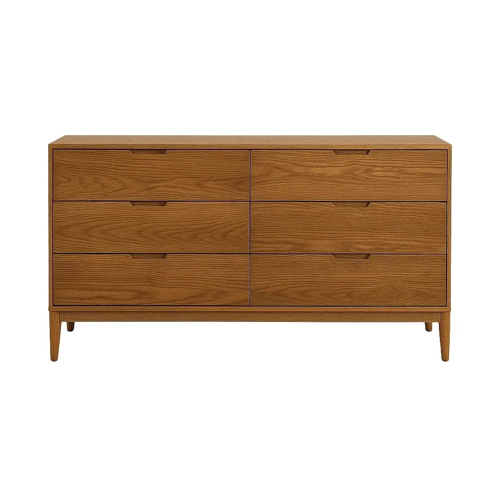 6 Drawers Chest of Drawers - Elegant Design 6