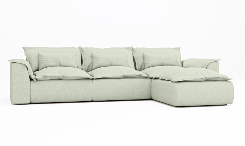 Cloud Haven L-Shape Sofa 10