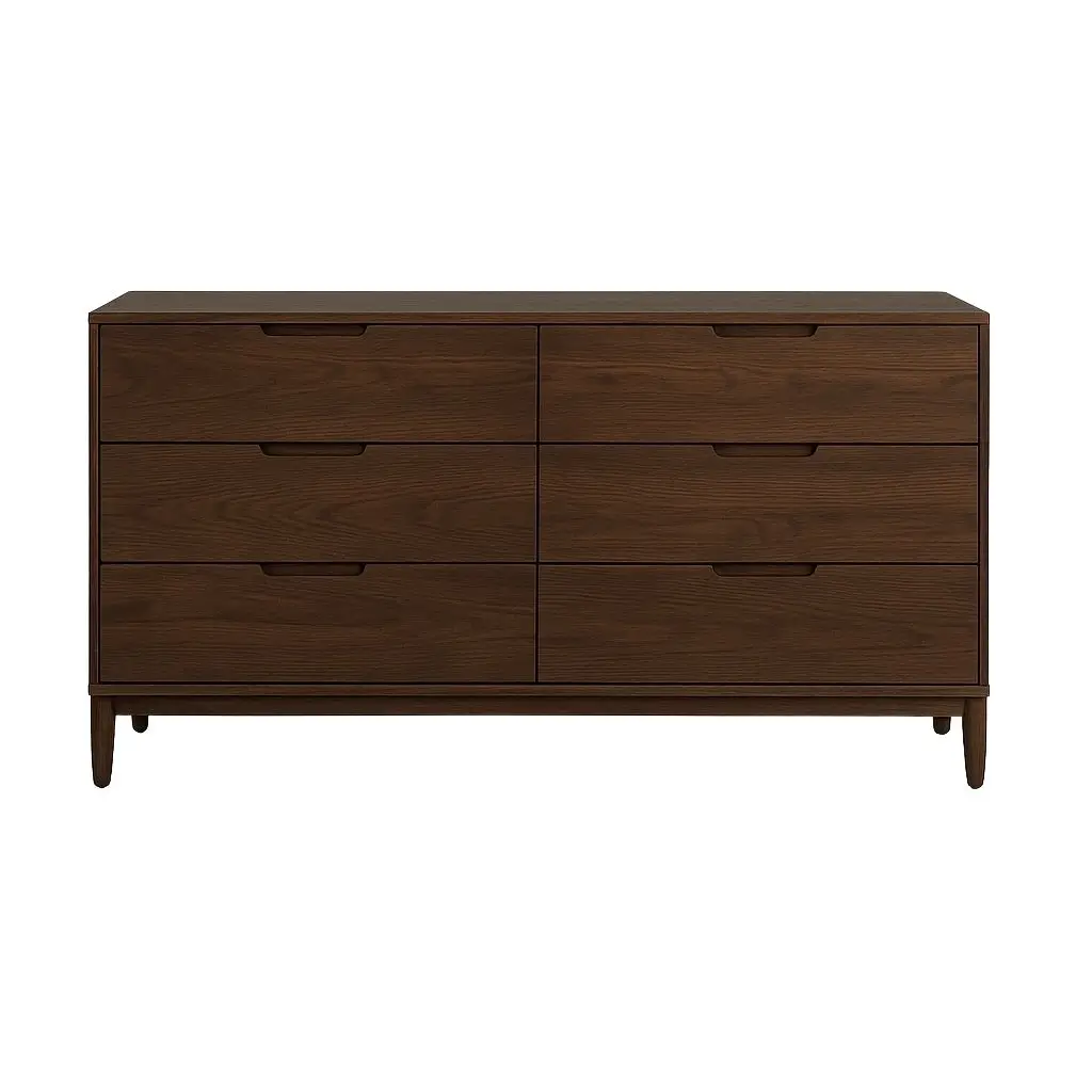 6 Drawers Chest of Drawers - Elegant Design 8
