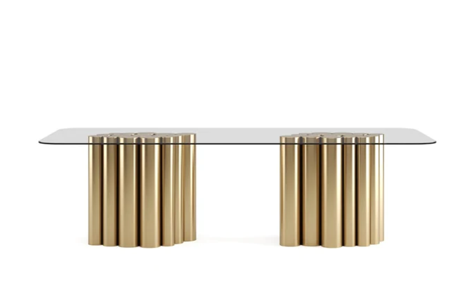 FR.ST Dining Table Brass 3