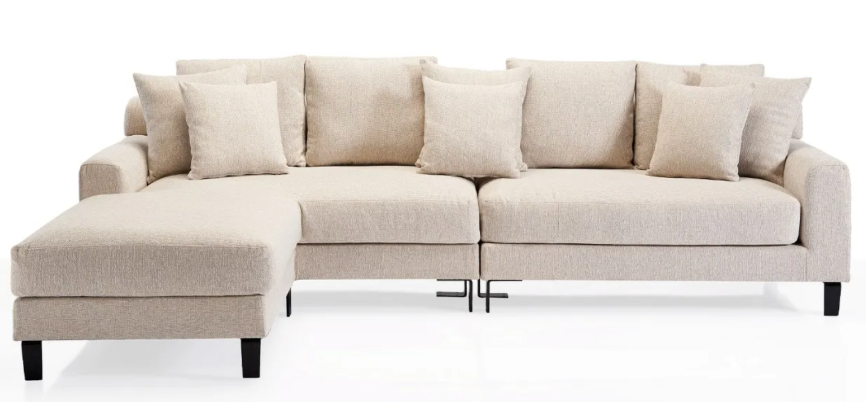Alenny Modern L-Shape Sofa 4