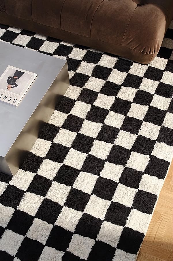Azura Check Rug