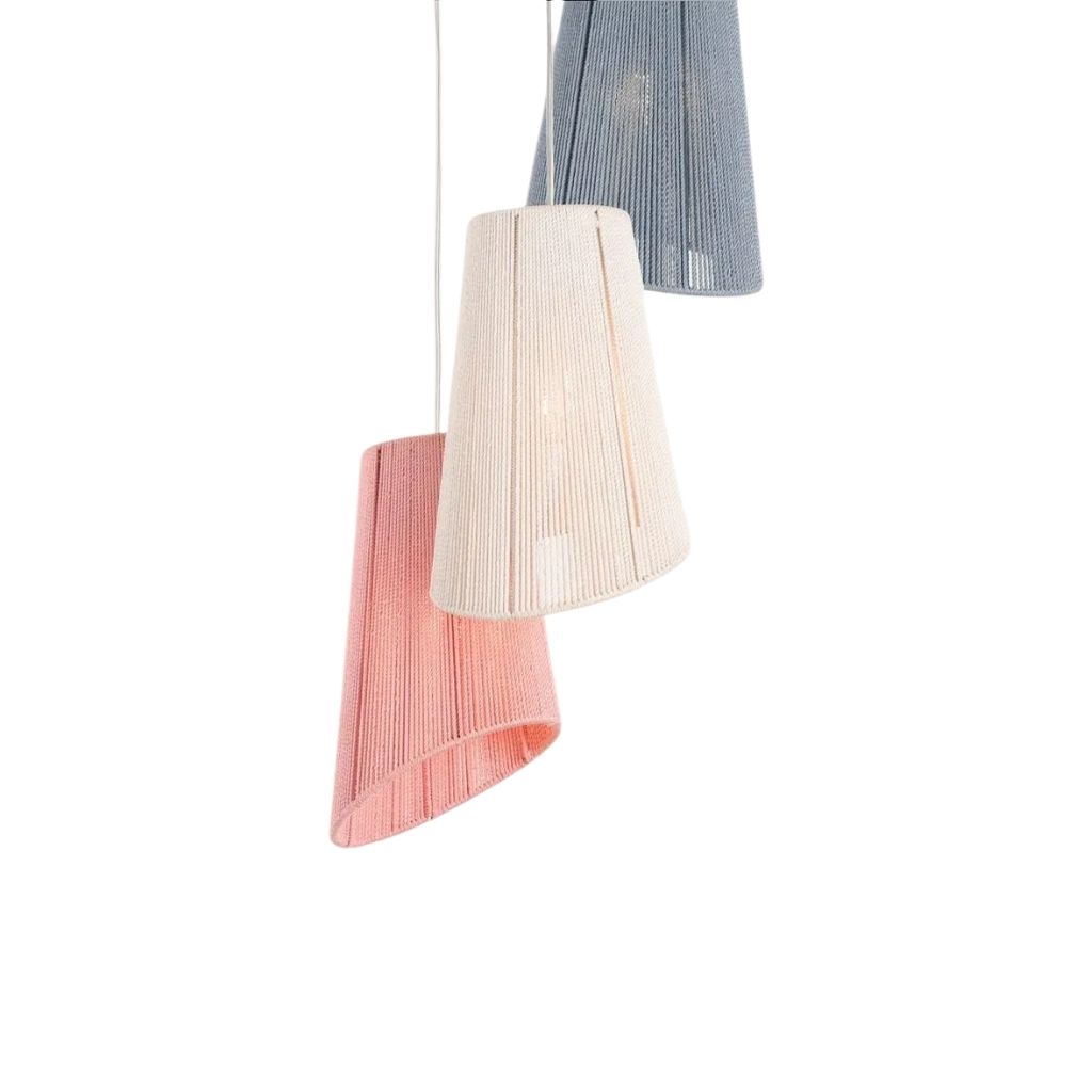 boho Ceiling Lamp- makramya 4