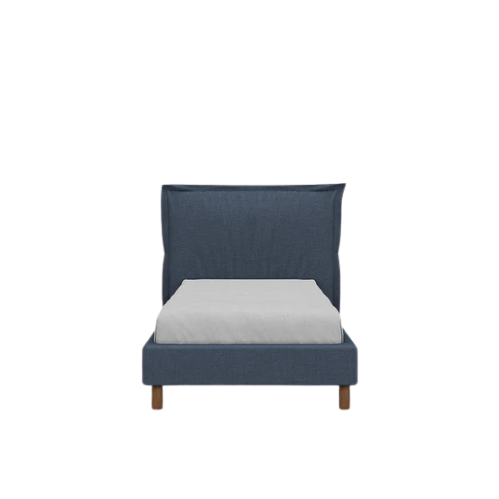 Haven Beech Wood Bed With Soft Upholstery 6