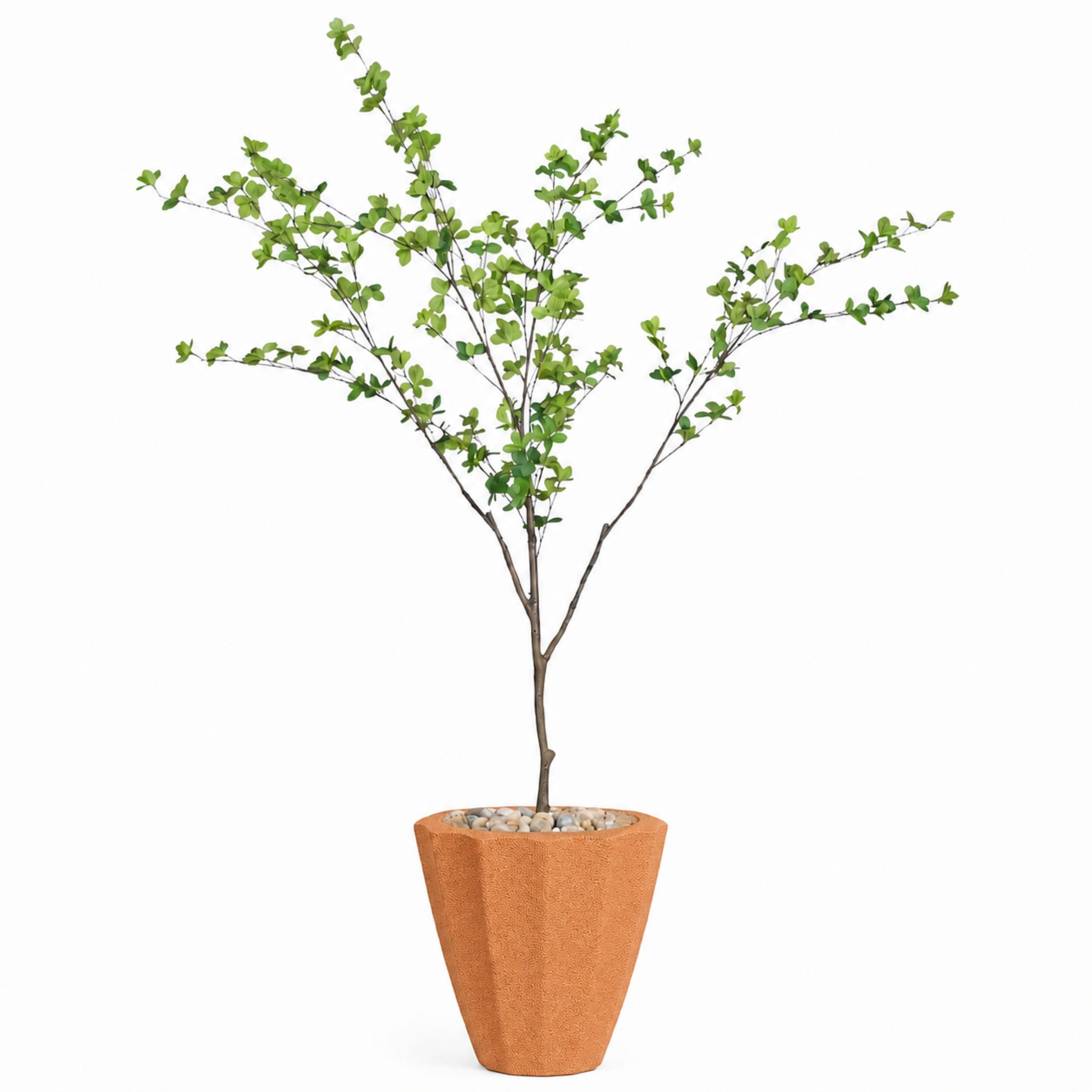 Artificial Maple Tree in Terrazzo Pot