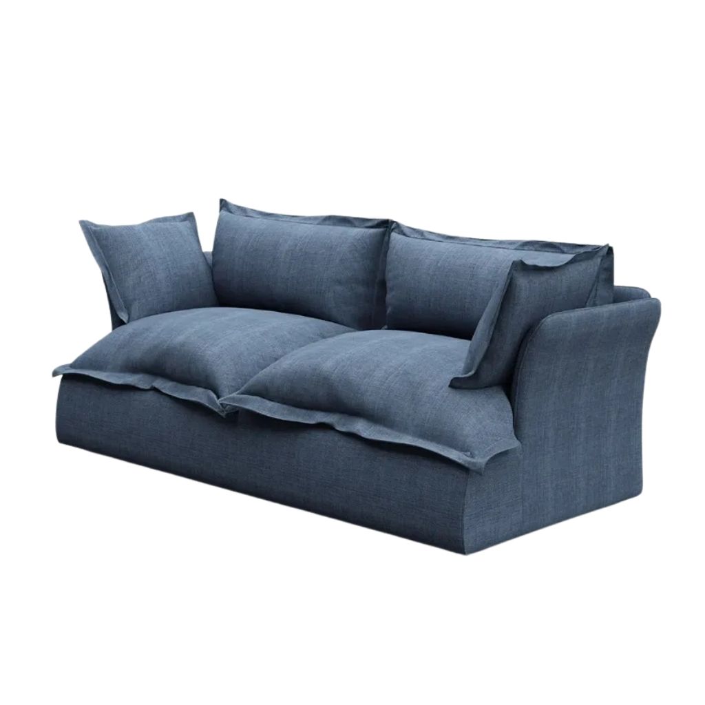 Haven 2 Seater Sofa With Relaxed Cushioned Design 6