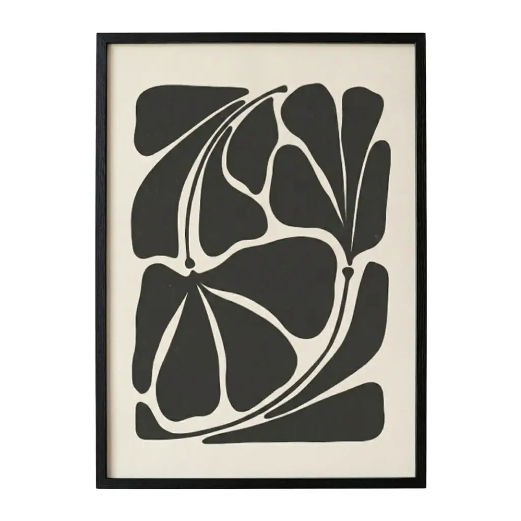 Nabat Abstract Botanical Printed Wall Art 8