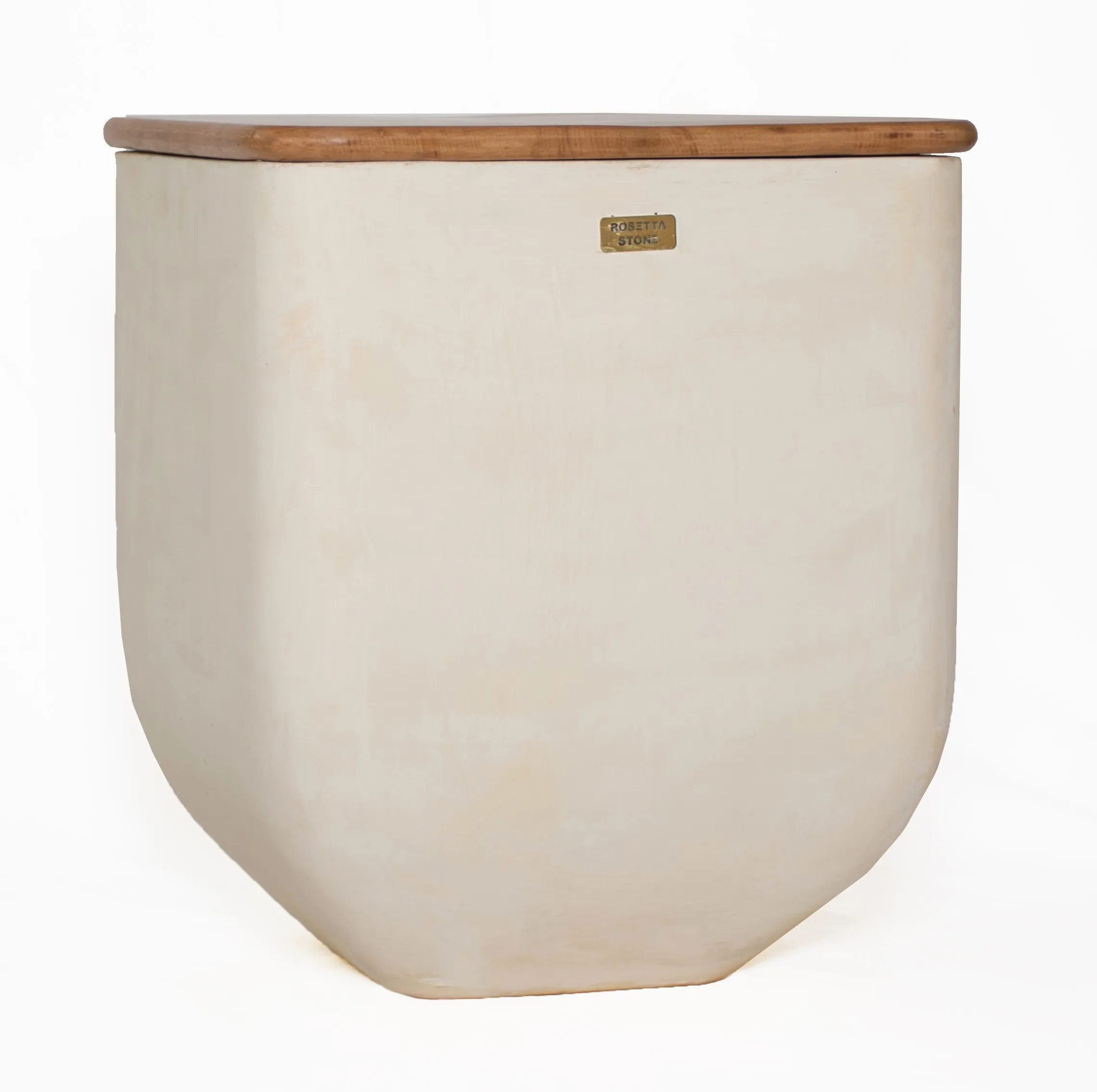 Apis GRC Planter Table - Dual-Use Concrete Pot with Wooden Lid - Available in 2 Sizes 3