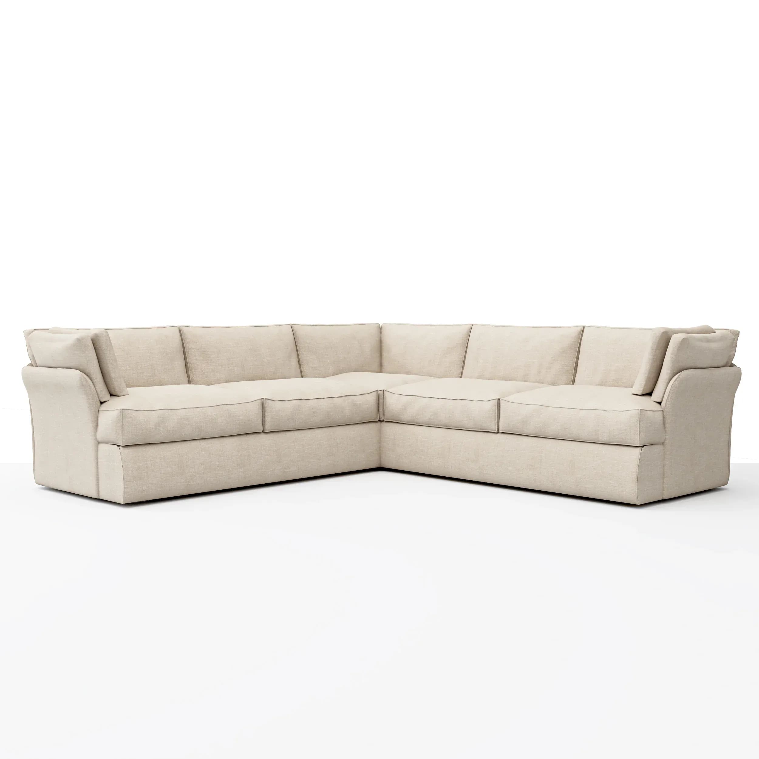 Plush Corner Sofa