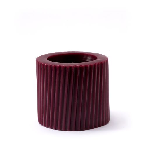 Corrugated Block Candle