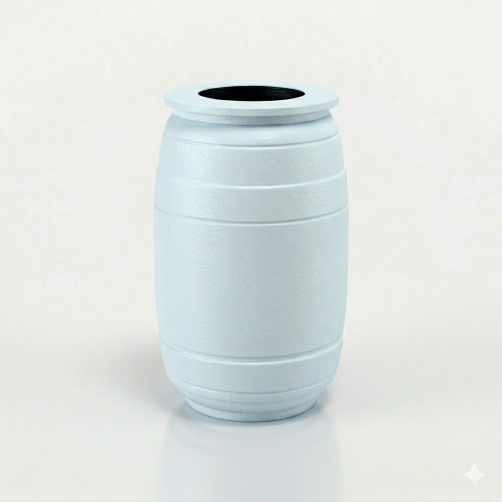 Bulb Lip Vase