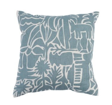 Reif Hand-Printed Linen Cushion 3