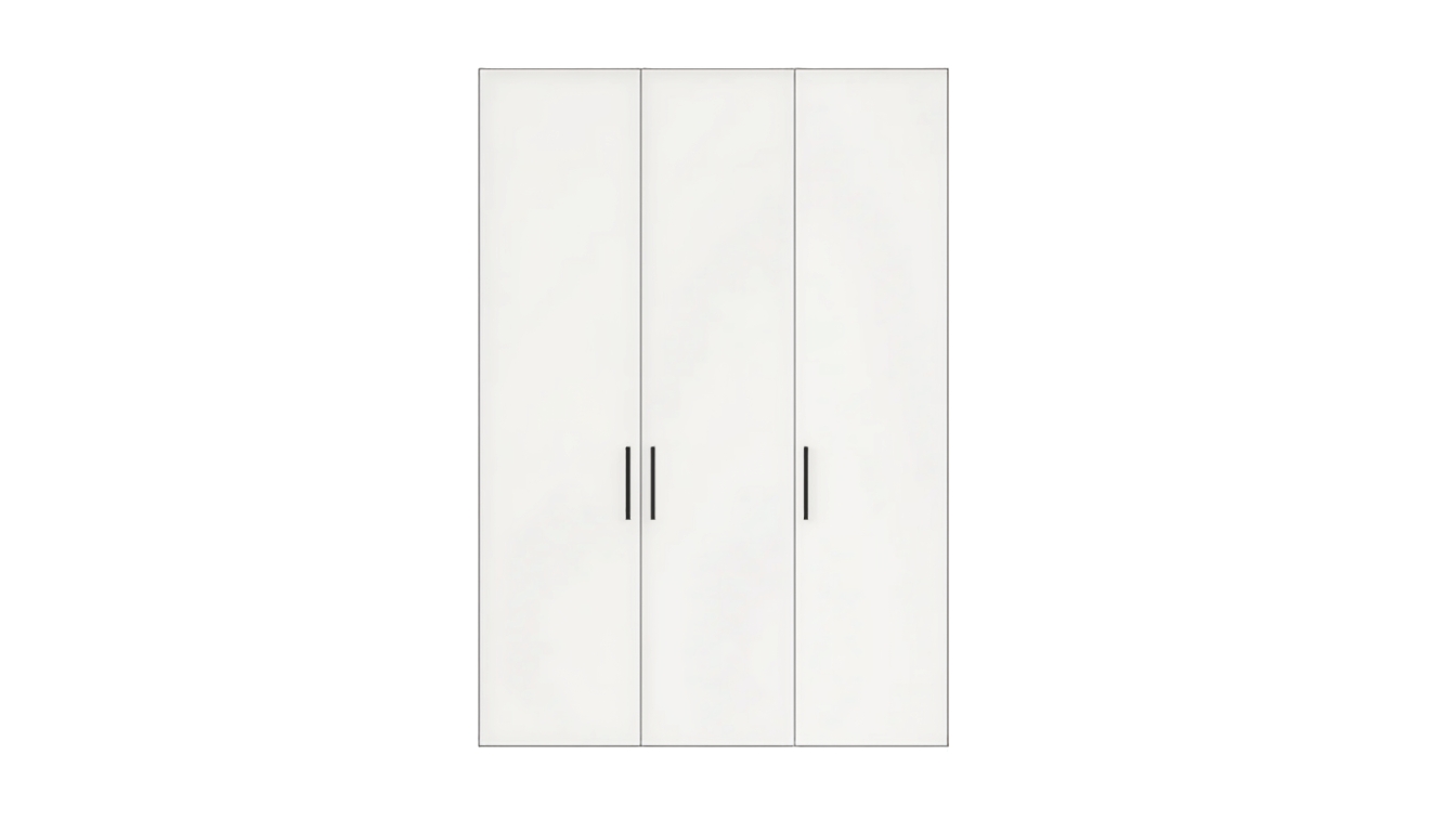 Aeris Minimal Hinged Wardrobe