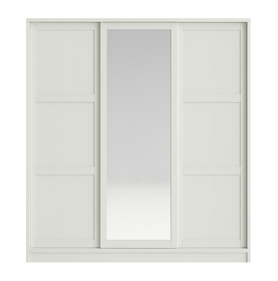 Barn Sliding Wardrobe With Mirror 24