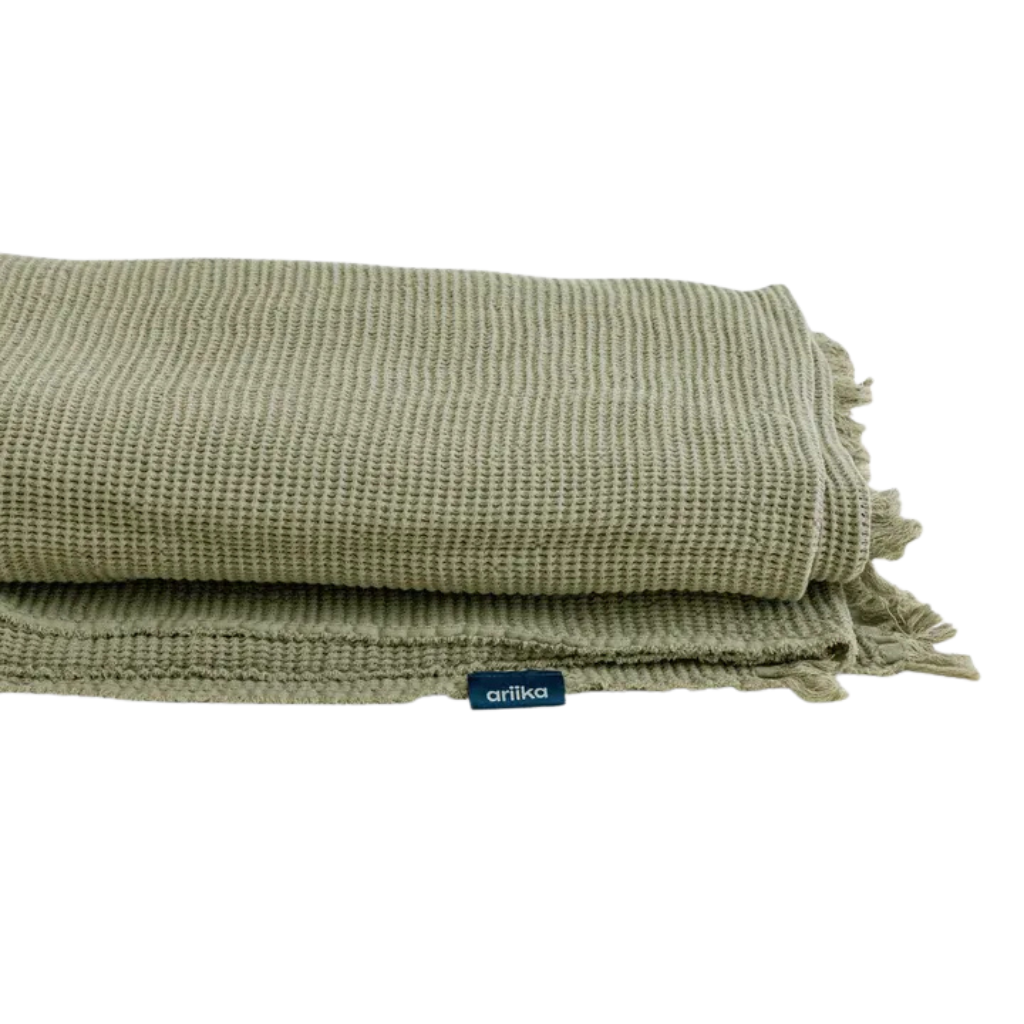 Fringe Honeycomb Bedspread 5