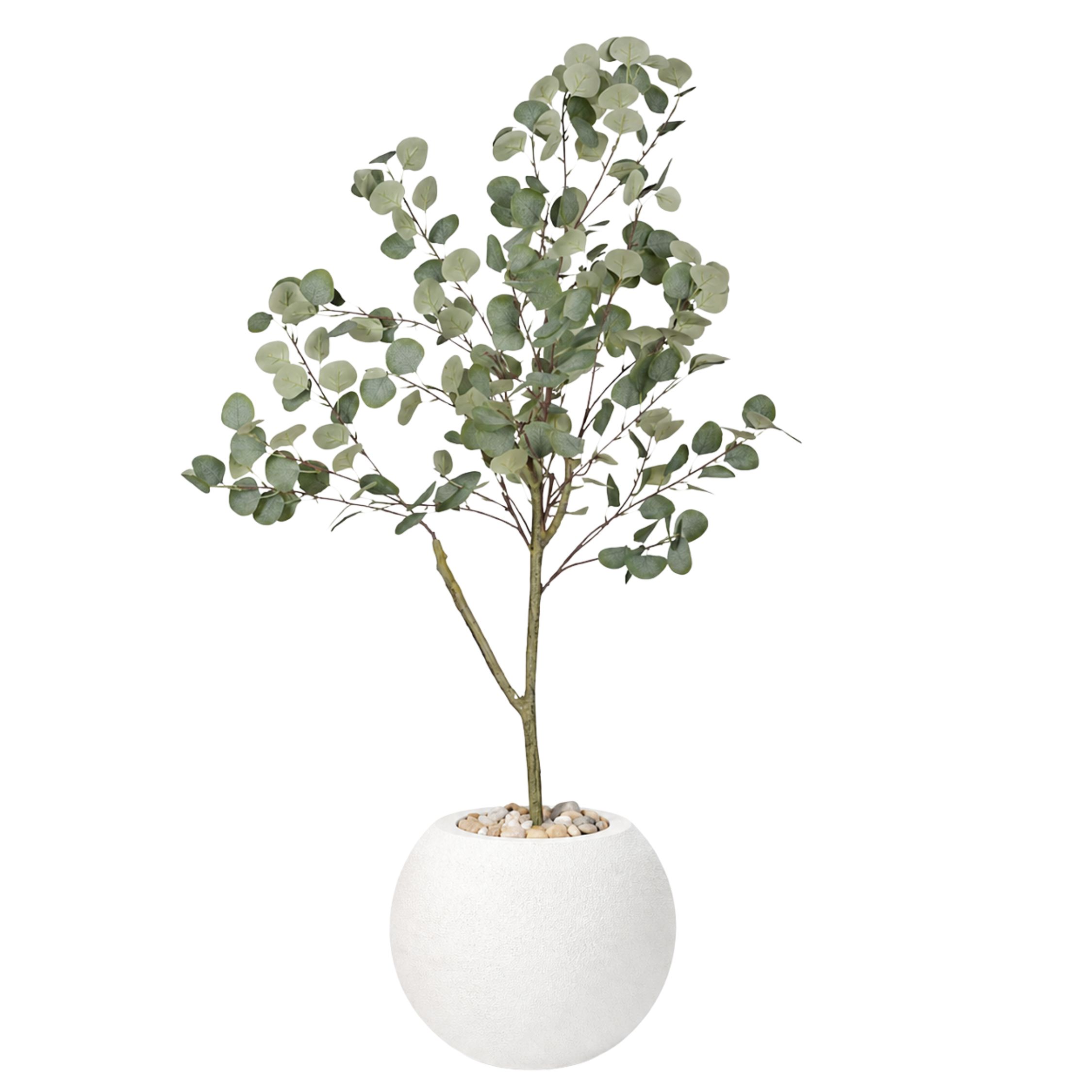 Artificial Eucalyptus Tree with Bello Planter