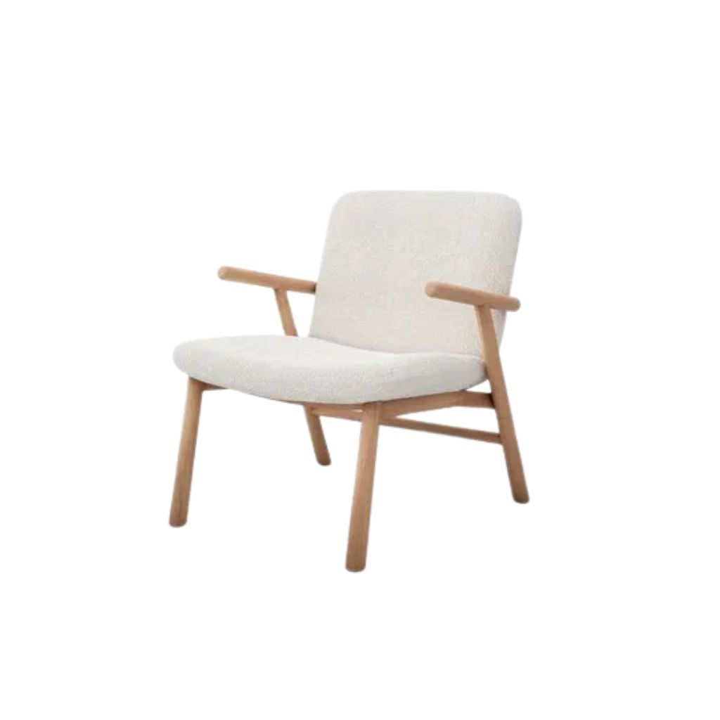 Lugo chair With Wooden Frame - Upholstered Seat & Back 9