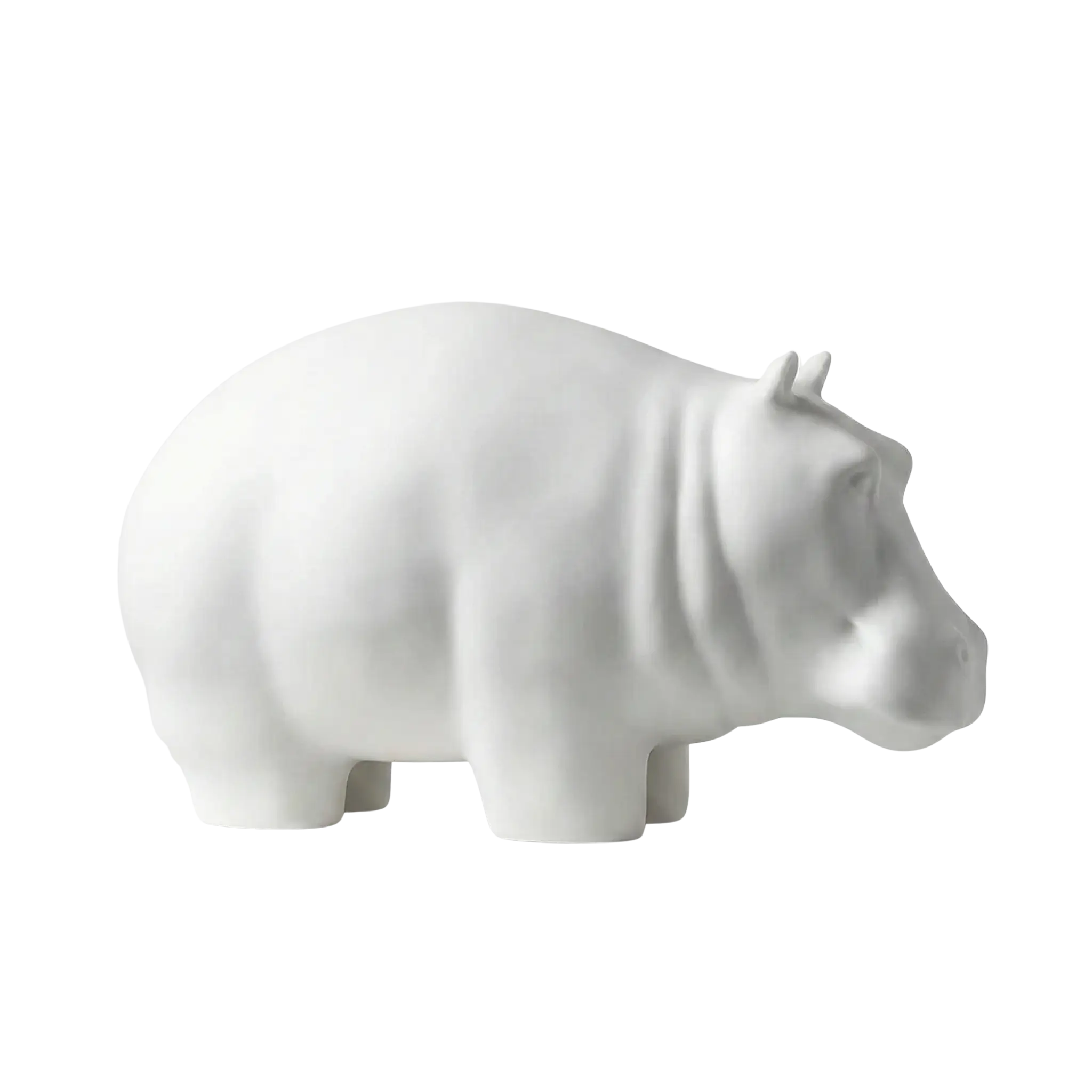 Happy Hippo Decorative Sculpture