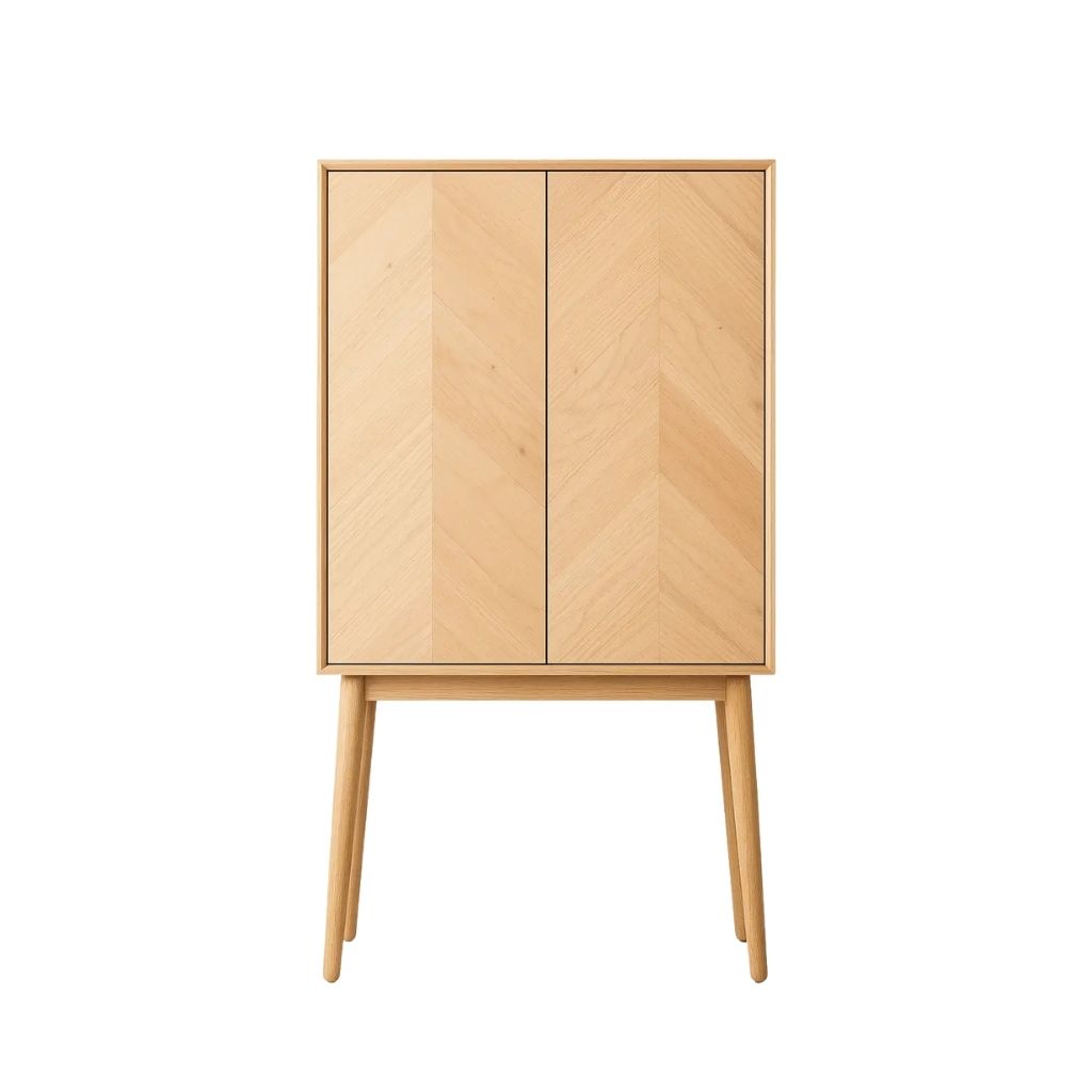 Noor Cabinet With Slanted Legs 2