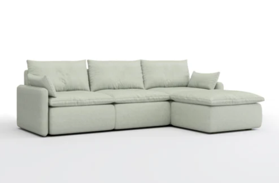 Sink-in L-Shape Sofa -  Classic