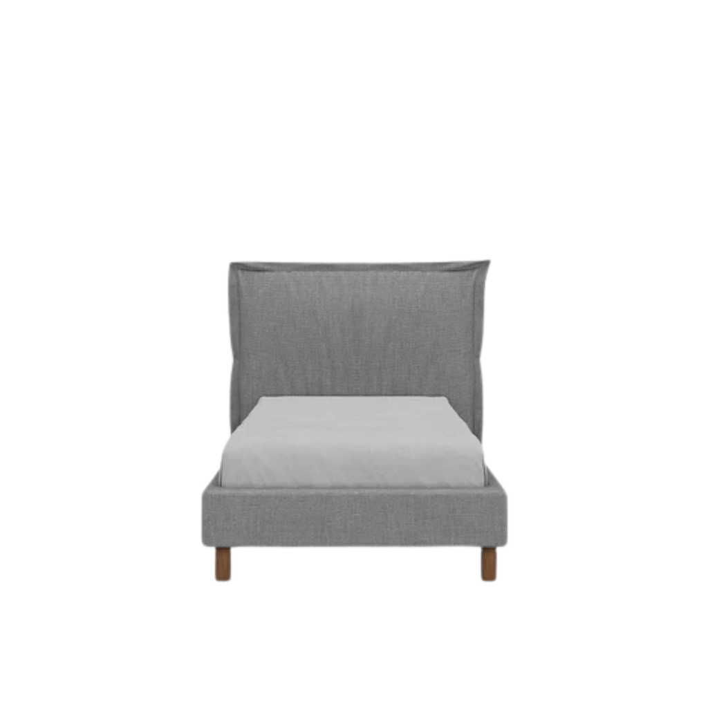 Haven Beech Wood Bed With Soft Upholstery 7