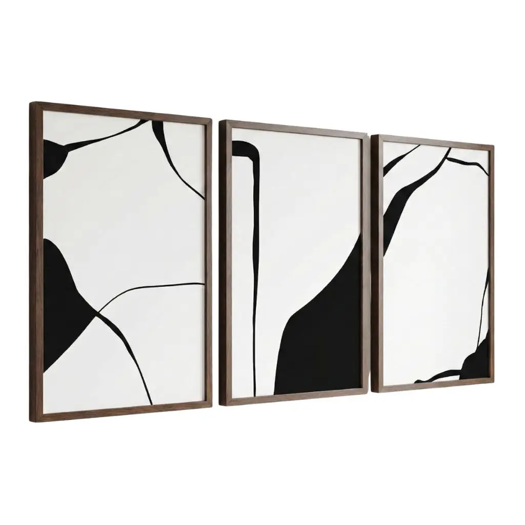 Sahra Abstract Wall Art Set – Set of 3 6