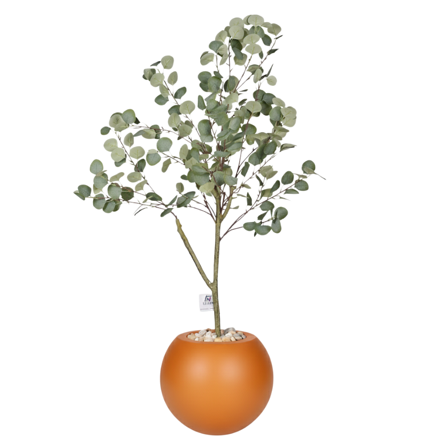 Artificial Eucalyptus Tree with Bello Planter