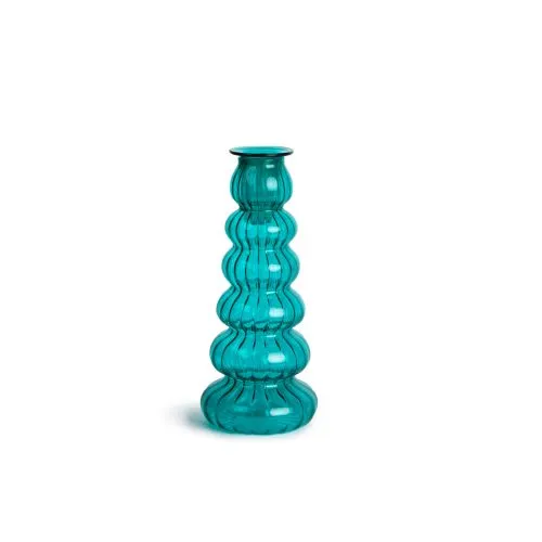 Dual Use Bubbles Glass - Candle Holder & Vase 5