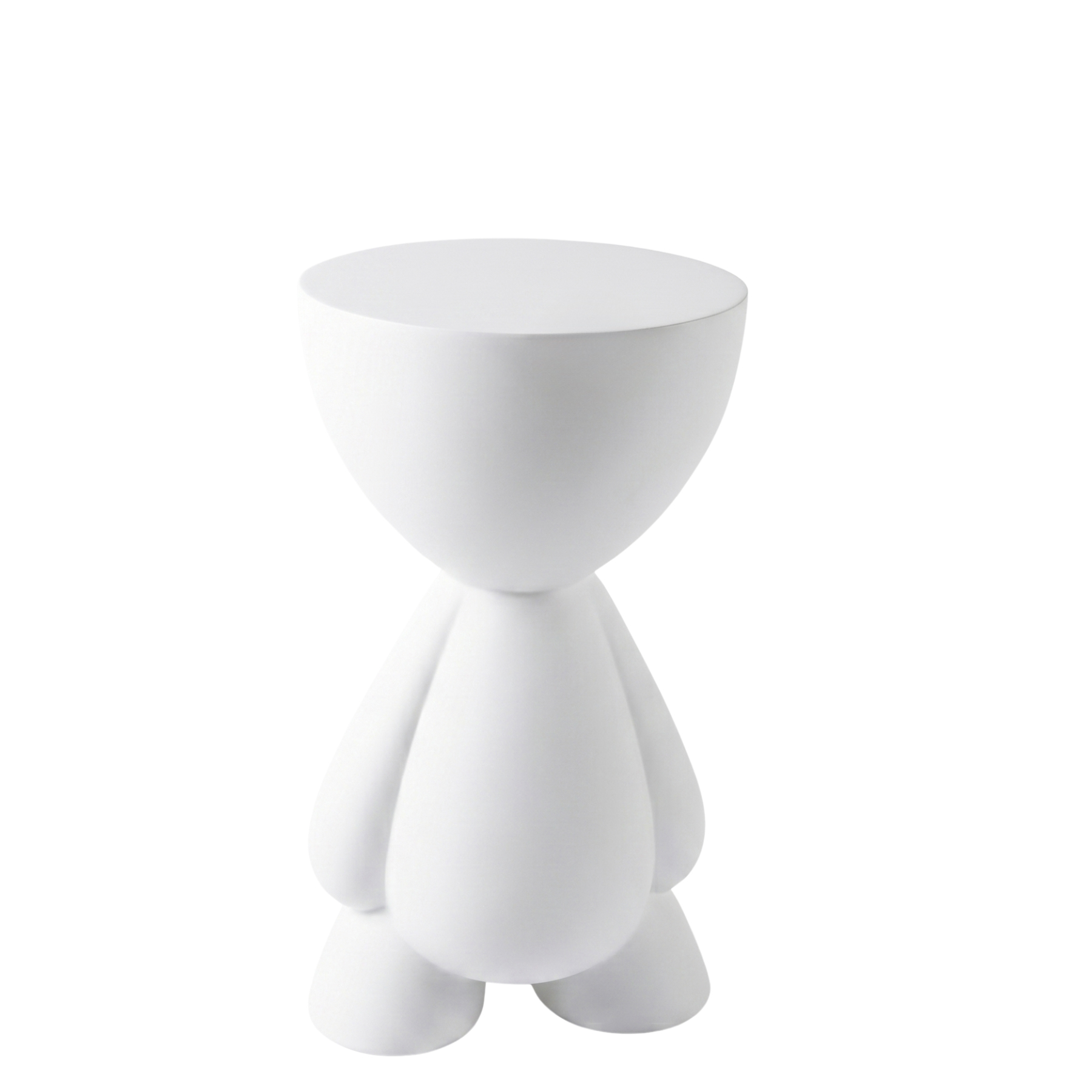 Peblo Fiberglass Side Table