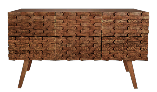 بوفيه ليف صغير - 2 درج و 2 باب