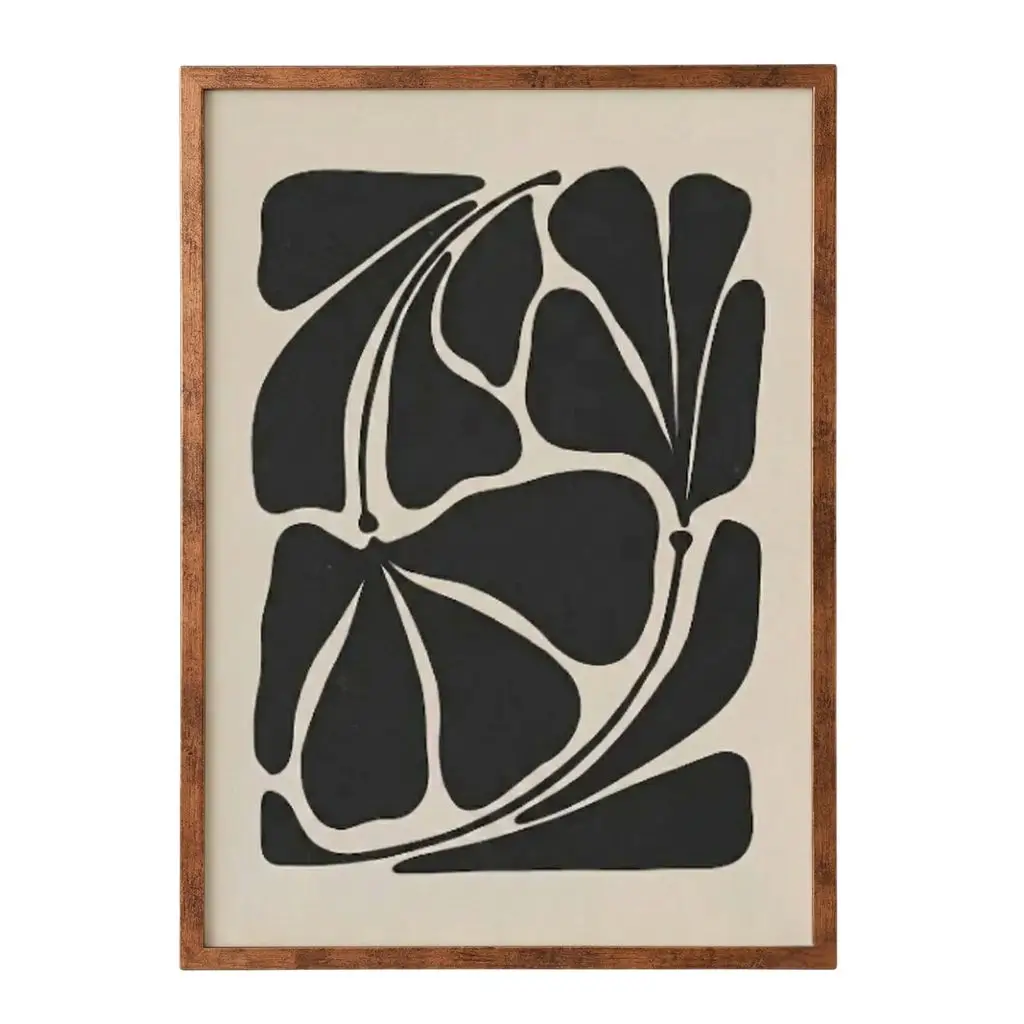 Nabat Abstract Botanical Printed Wall Art 2