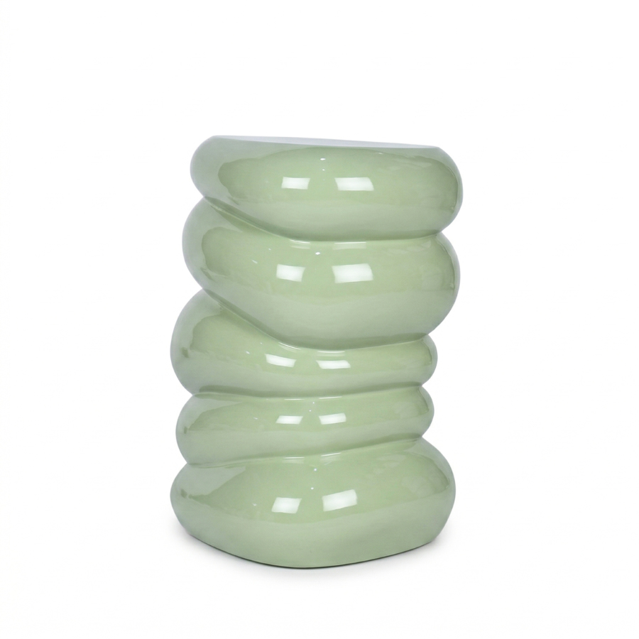 Ripple Fiberglass Side Table