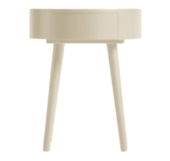 كومود ميبل - تصميم دائري - خشب متين